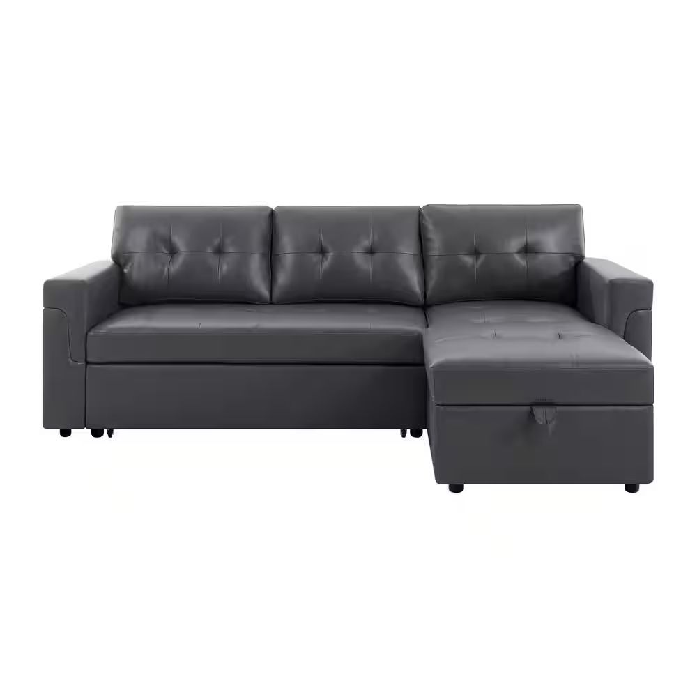 L-shaped Gray Couch