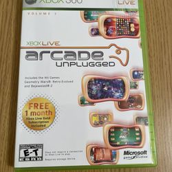Xbox 360 Live Arcade Unplugged