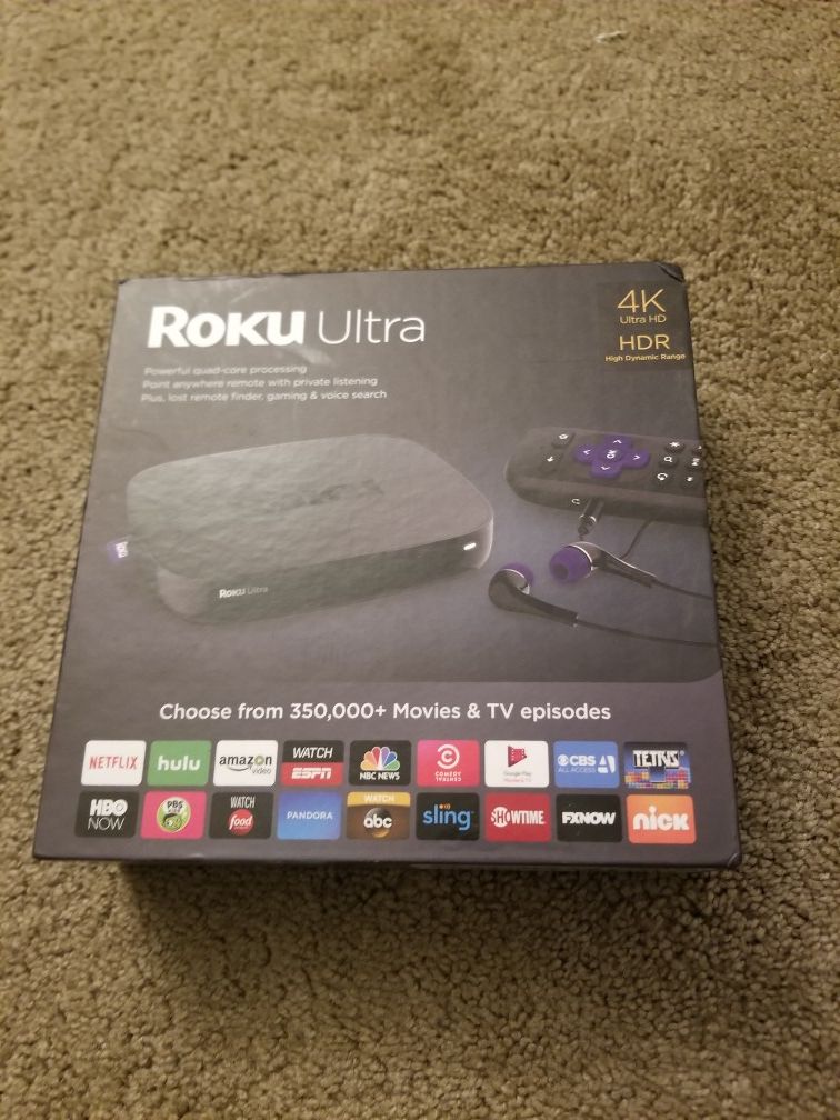 Roku Ultra 4k HDR