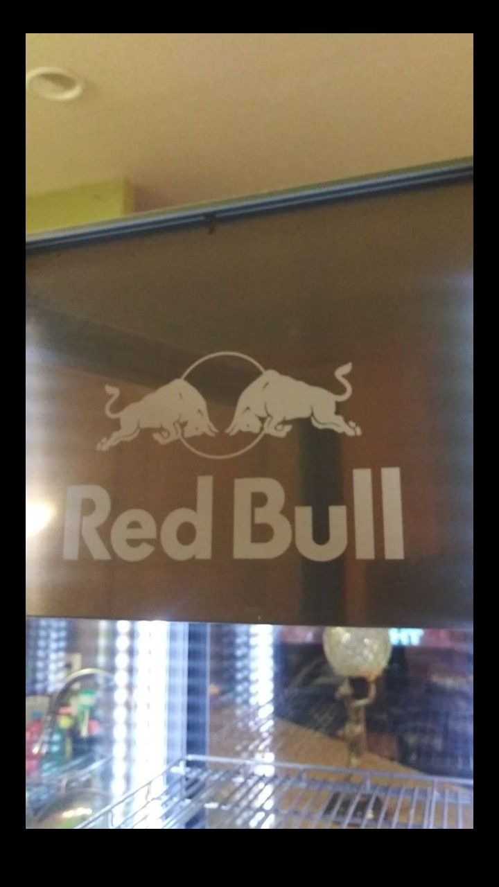 Red bull refrigerator
