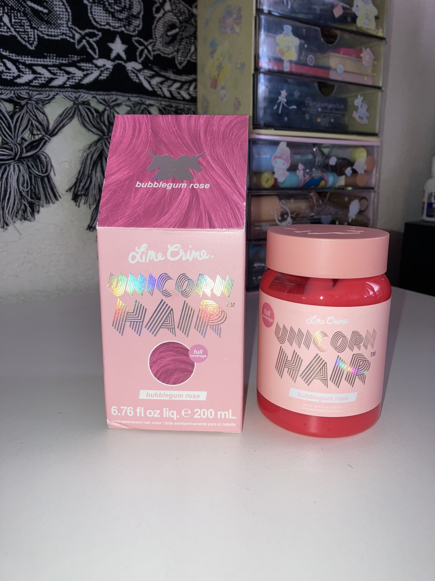 Lime Crime Bubblegum Rose Semi-Permanent Unicorn Hair Dye