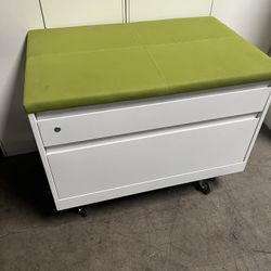 Lateral Filing Cabinet With Padded Cushion 