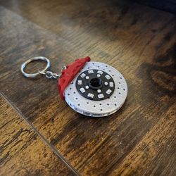 3d Printed Brake Rotor Key Chain 