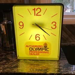 Olympic Paint Store Clock
