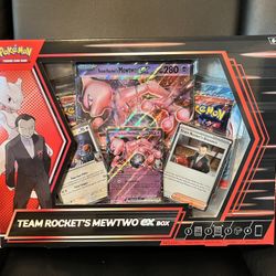Team Rockets Mewtwo Ex Box