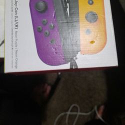 Joy Con Nintendo Switch Purple /orange  Brand New Never Openes 