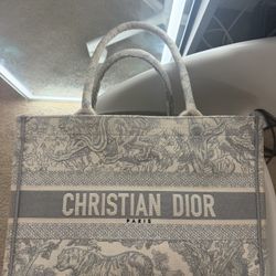 Dior Medium Book Tote Bag