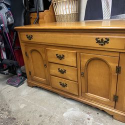 Solid Wood Dresser 