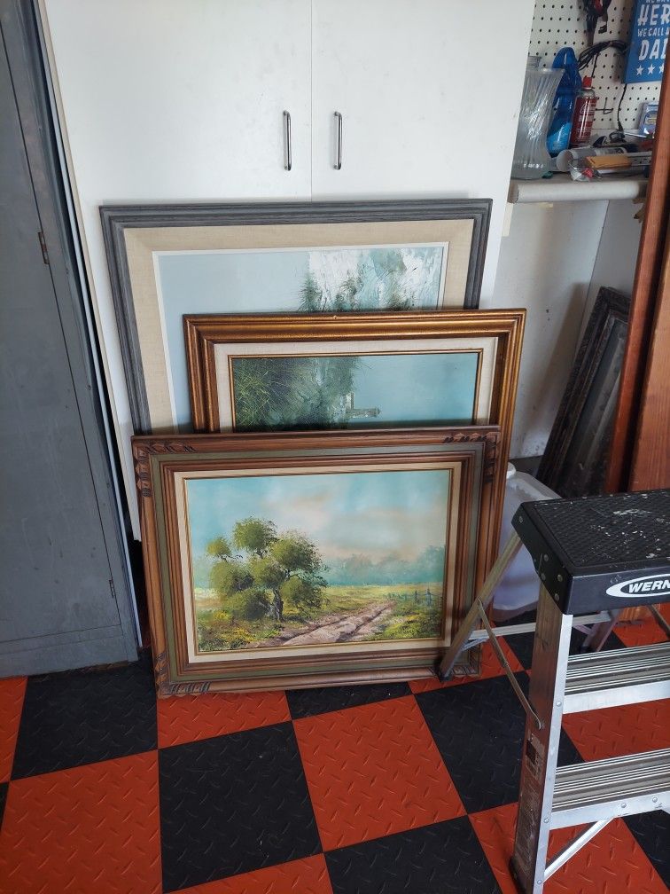 Vintage Paintings, Frames