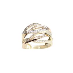 10kt Real Gold Fancy Ring For Women 