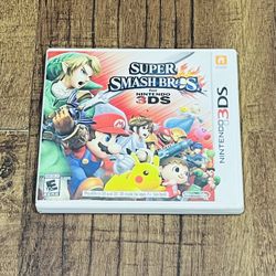 Super Smash Bros Nintendo 3DS (CASE ONLY)