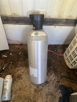 20 lb. Aluminum CO2 Cylinder with Siphon Tube & Handle - CGA320 Valve