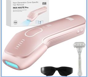 Laser Painless Hair Removal with Ice-Cooling Care for Women and Men Pink New 