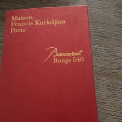 Baccarat Rouge 540 Cologne