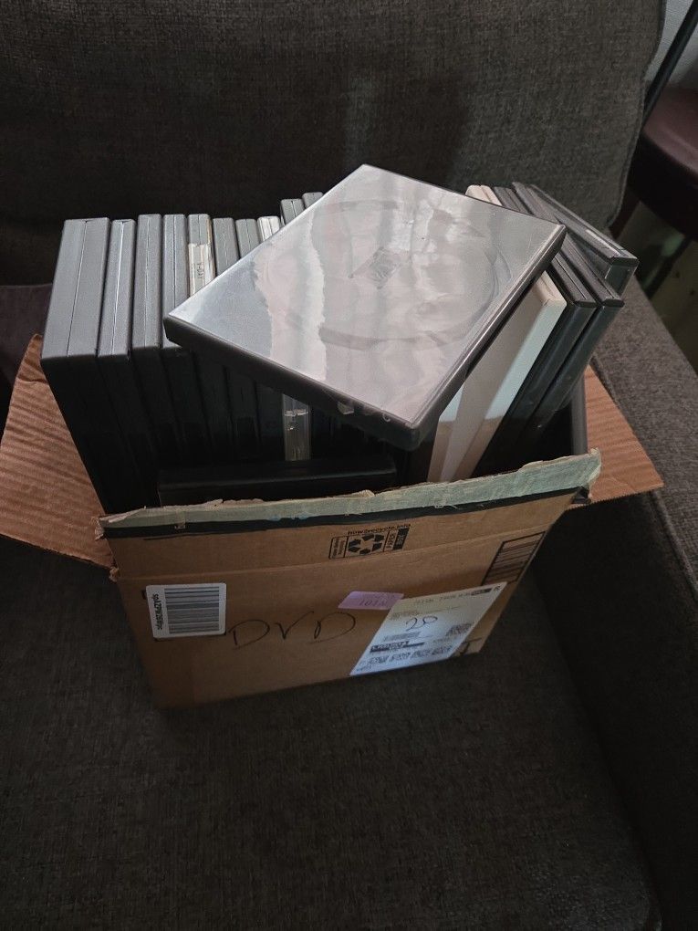 Empty DVD Cases