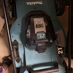 Lawnmower 18V X2 (36V) LXT Lithium-Ion Cordless 21 in. Walk Behind Lawn Mower Kit w/4 batteries (4.0Ah)