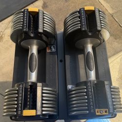 Gold Gym Adjustable Dumbbells 10-50lbs