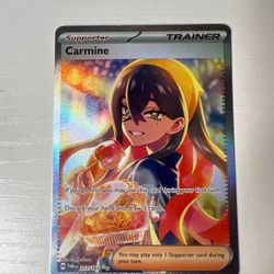 Carmine 217/167 Special Illustration Rare Twilight Masquerade Pokemon NM Holo