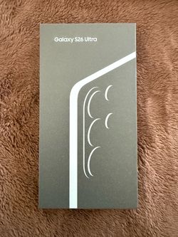 NEW IN BOX Samsung s26 ultra 1tb cobalt violet + Samsung Galaxy Buds4