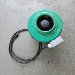 Active Air Hydrofarm 6" Acdf6 Inline Fan Hydroponics 