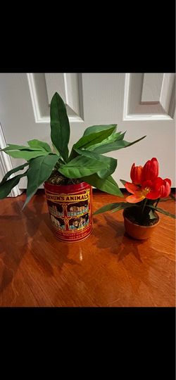 Small artificial plants