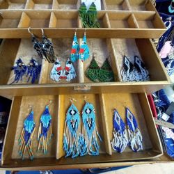 HAND MADE ✋ """ EARRING FROM MEXICO ""