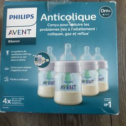 New Phillips 4 Pack Baby Bottles 