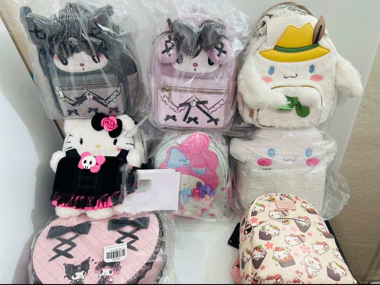 $65 Each 🩷 NWT Sanrio Loungefly Backpack 