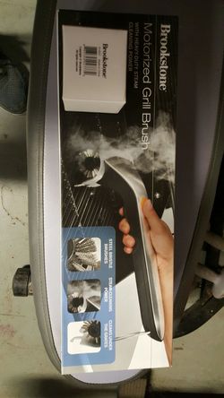 Brookstone motorized grill brush