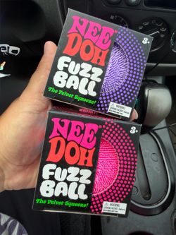 Pink & Purple Needoh Fuzzball