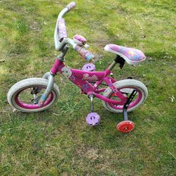 Small Barbie Bicycle (Est. 10 in. wheels)