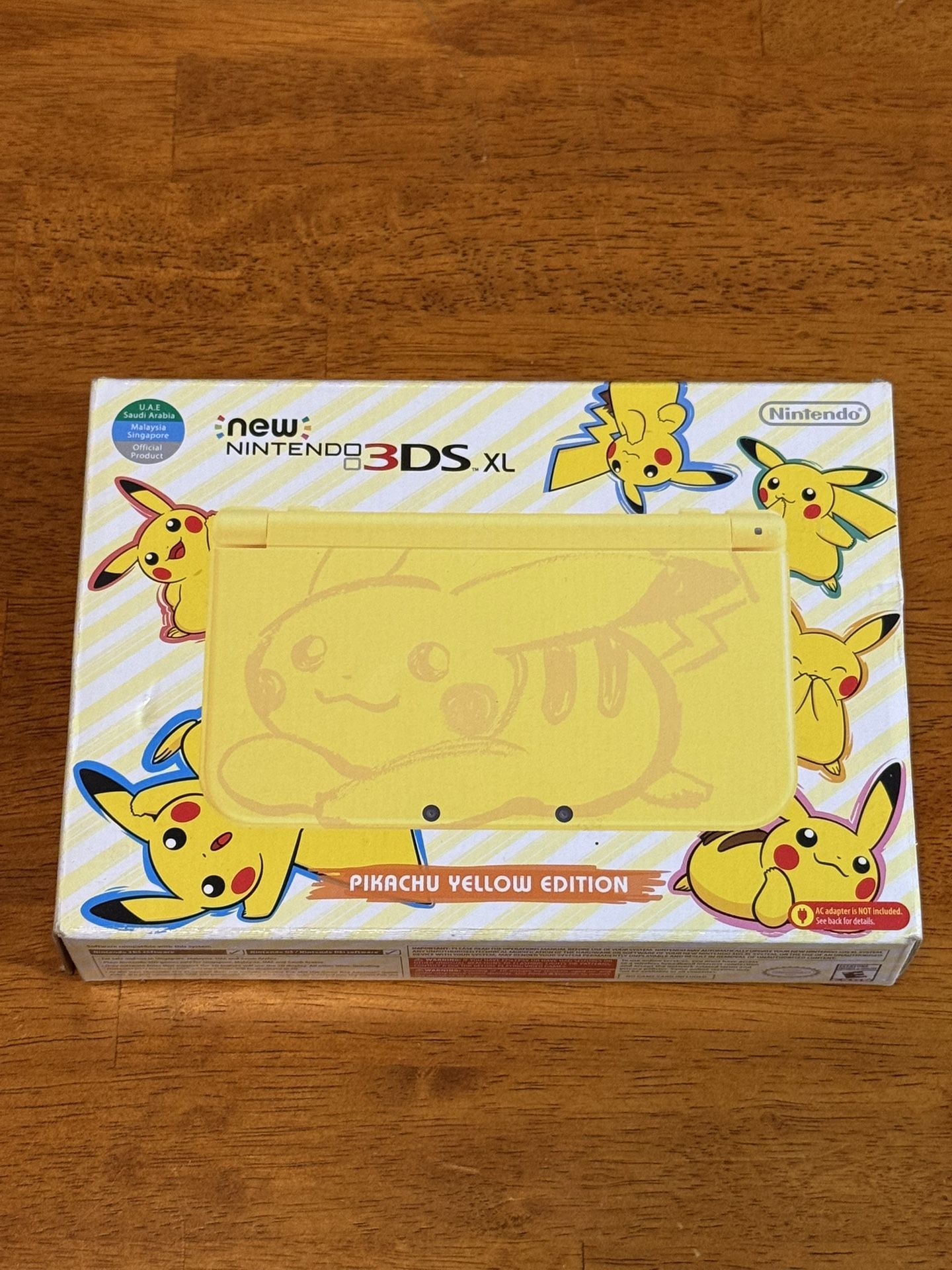 New Nintendo 3ds XL Pikachu Edition