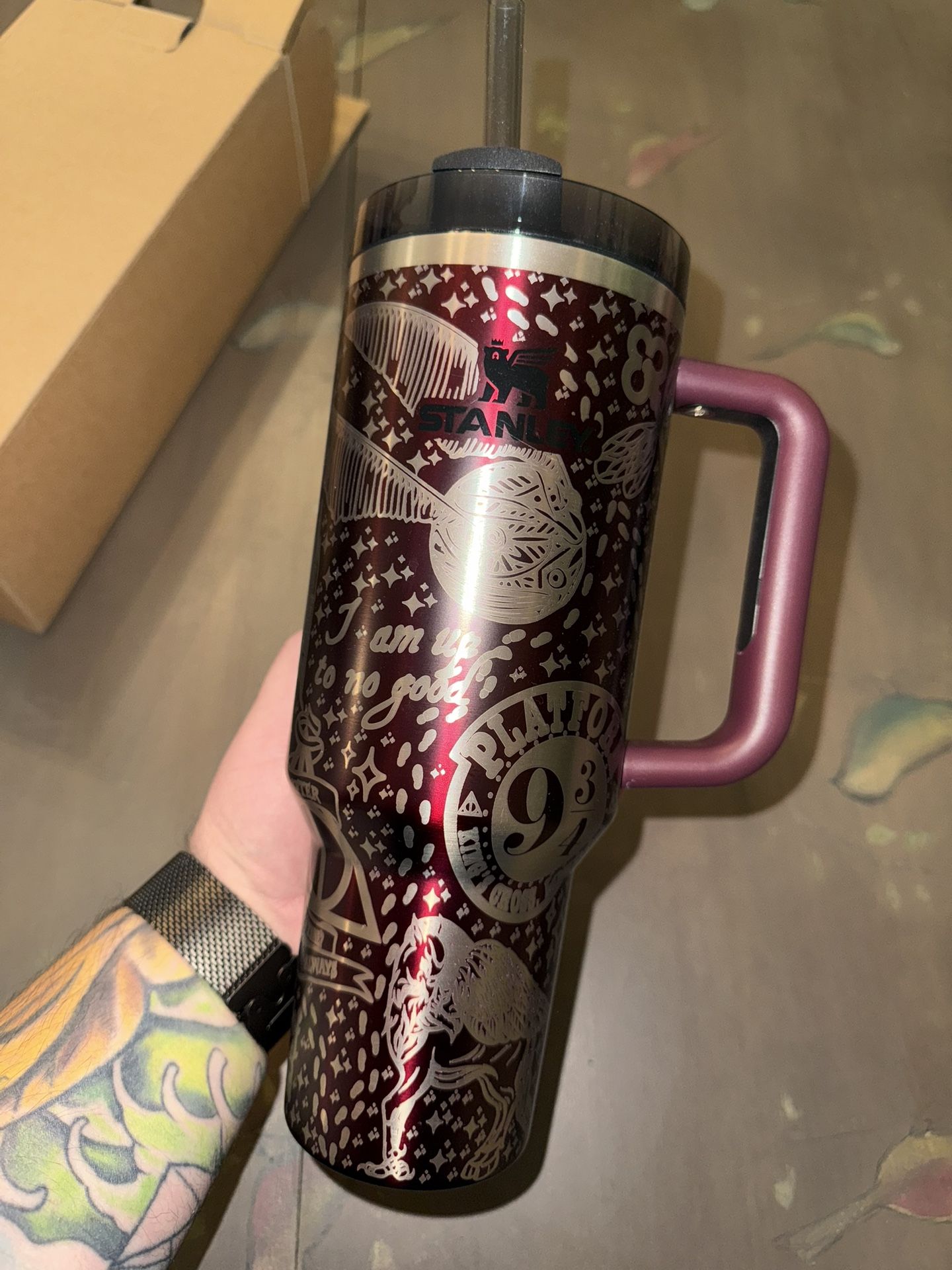 Custom Harry Potter Stanley 40oz (NEVER USED)