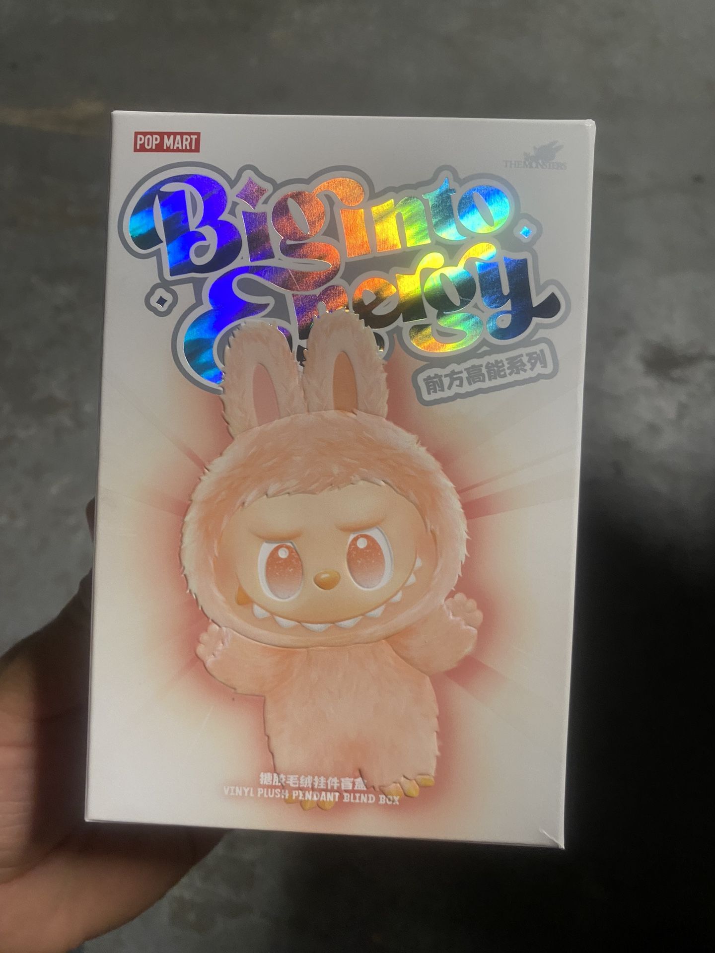 Big Into Energy Labubu Hope