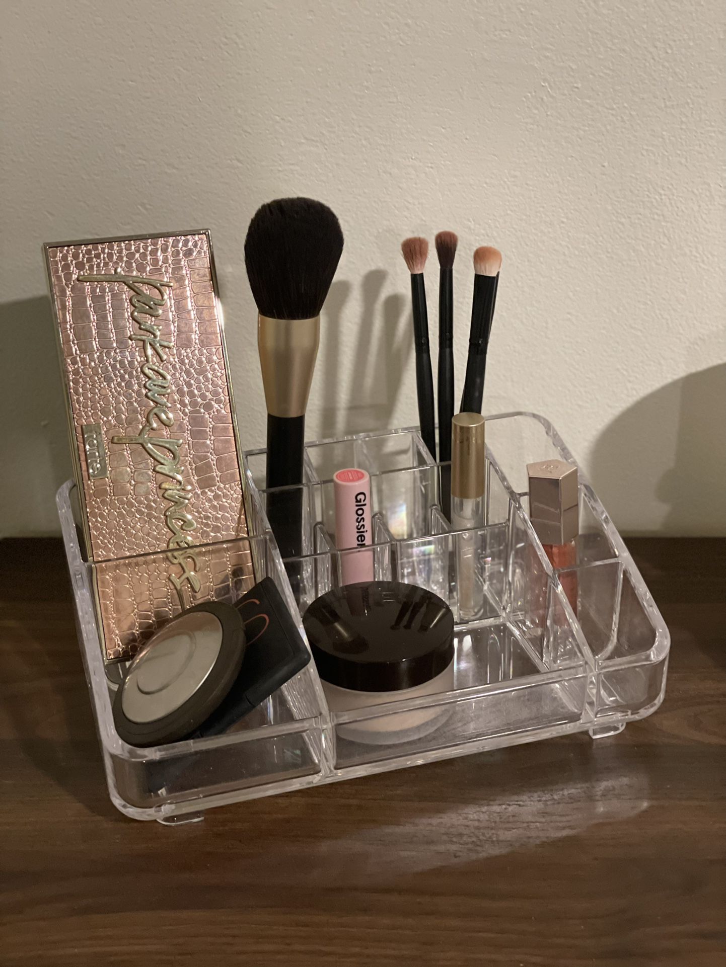 Acrylic Clear Makeup And Brush Organizer Holder Medium
