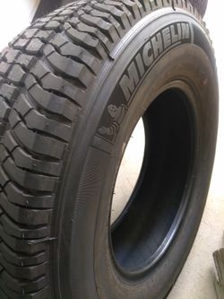 4 New Michelin's ltx at2 Lt245-75-17,10 ply ,E,100%,2019Dot