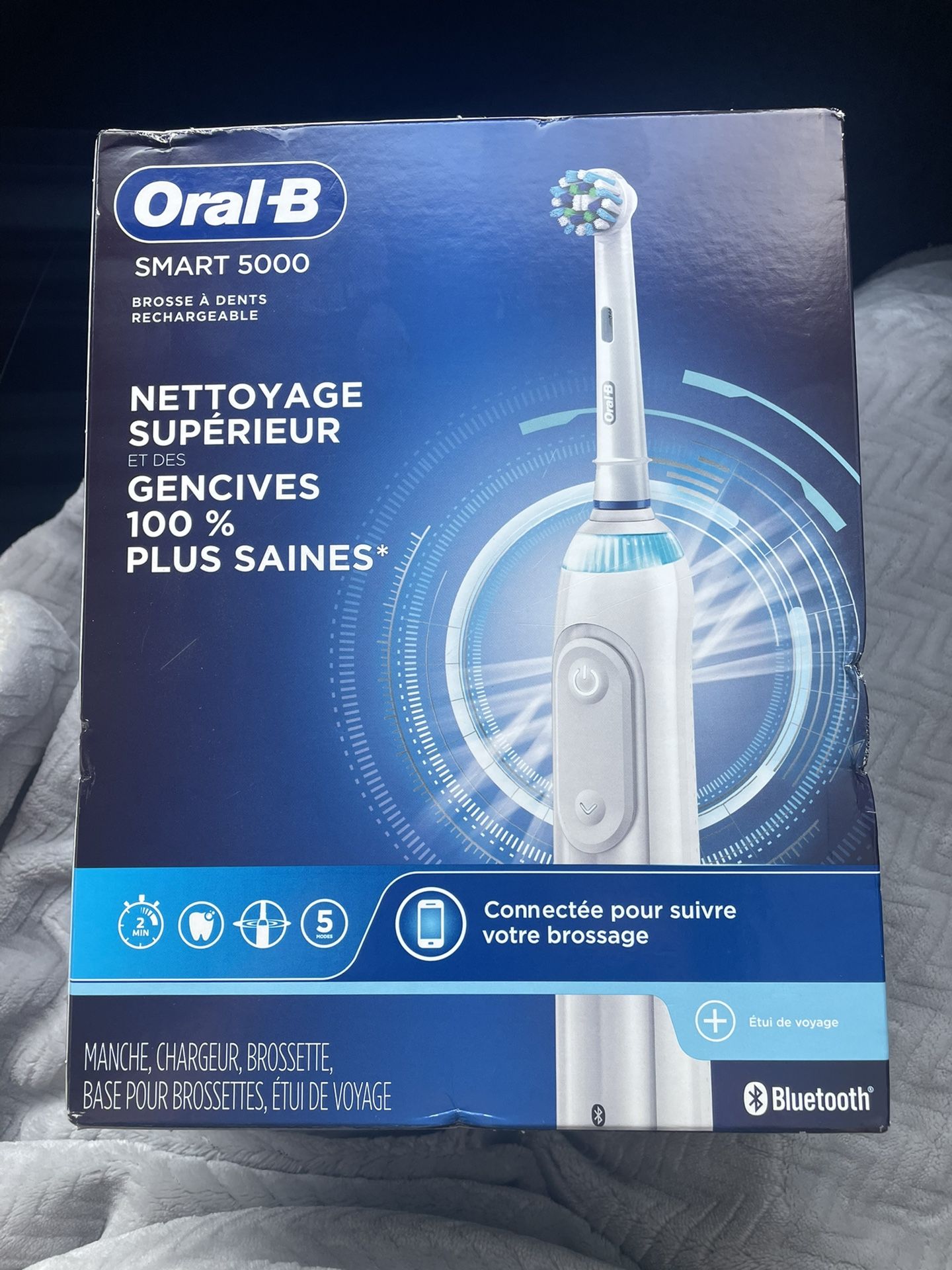 Oral B Bluetooth Toothbrush (Smart 5000) for Sale in Phoenix, AZ OfferUp