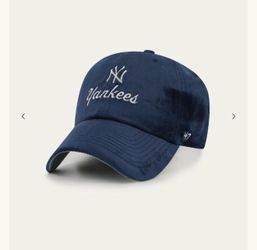NEW 47 Brand Velour/velvet New York Yankees Spirited ’47 Clean Up Hat