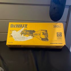 New Dewalt XR Sawzall