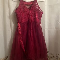 Girl Dress Size 12   Only Use One Time 
