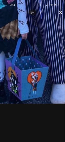 Nightmare Before Christmas Trick-or-Treat Tote Bag