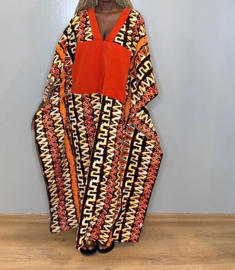 African Print Bubu Dress