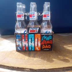 Shaquille O'Neal Pepsi Bottles From 1992-93 Season