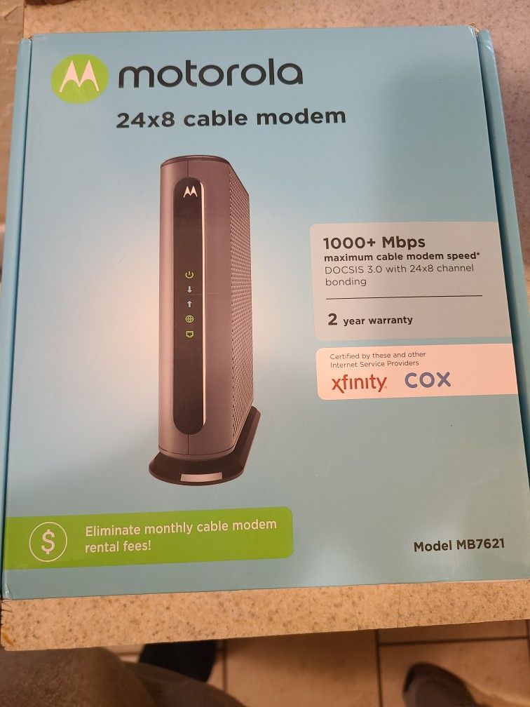 MOTOROLA CABLE MODEM 