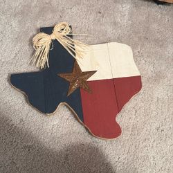 Texas Wall Placard