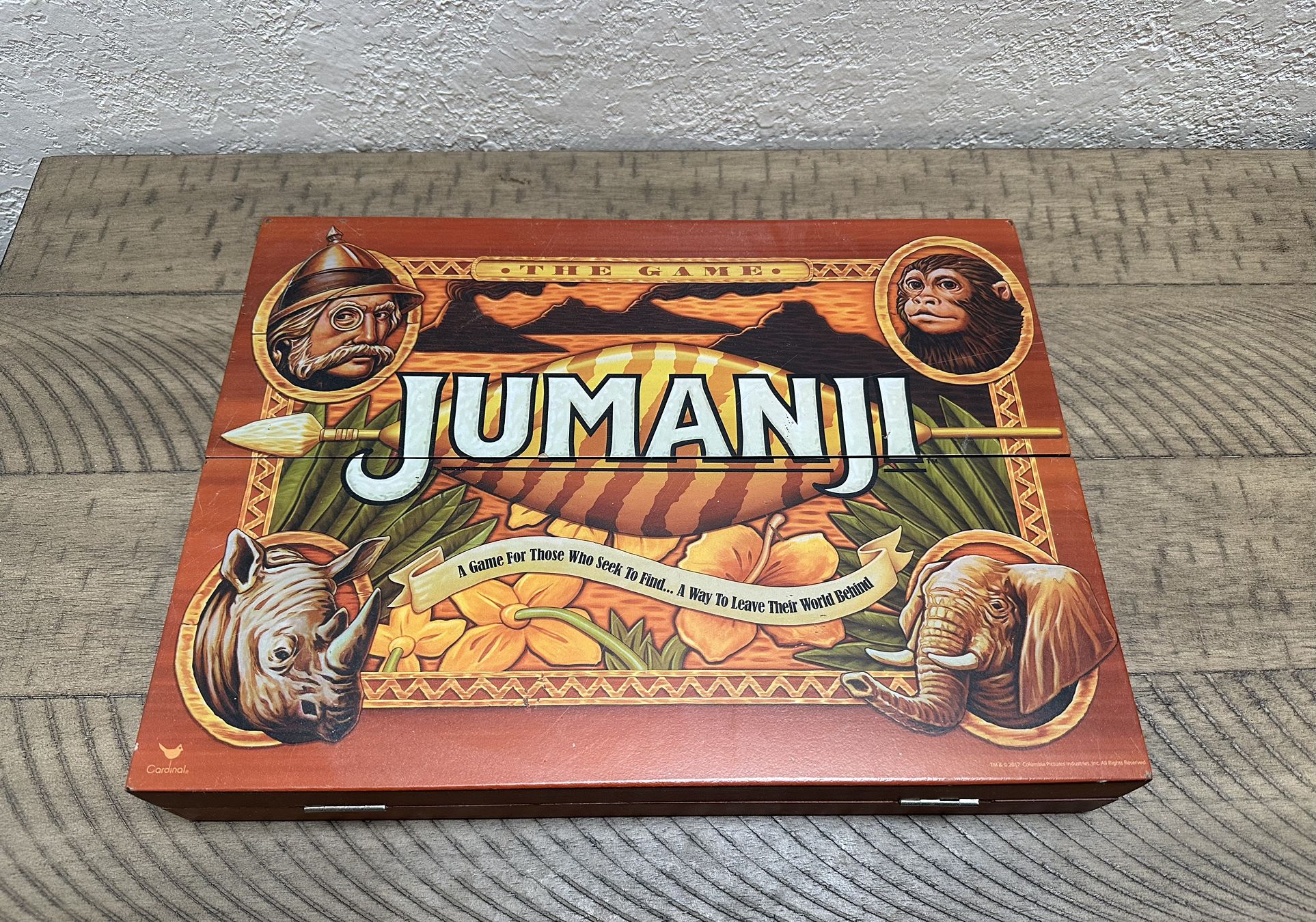Jumanji Wooden Board Game