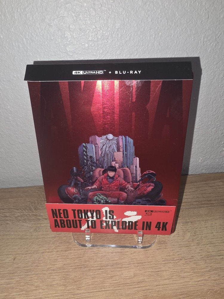 Akira 1988 Limited Steelbook 4K Ultra HD+ Blu-ray 2025 Release