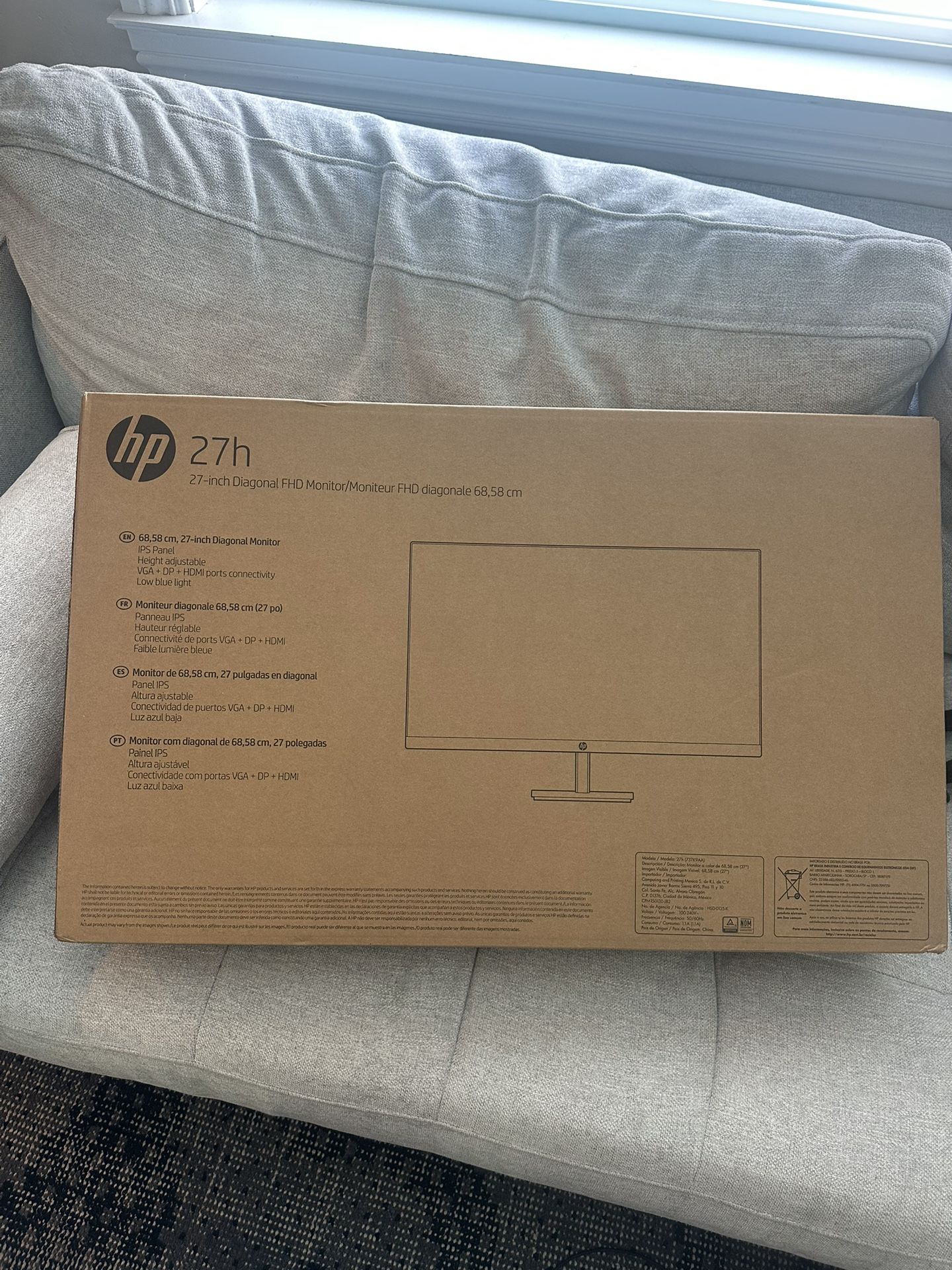 HP 27h Full HD Monitor
