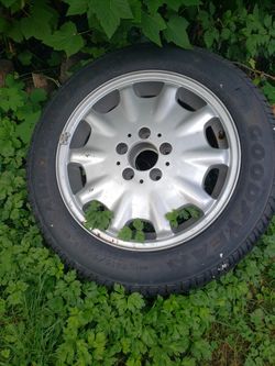 Spare Tire For 1(contact info removed) Mercedes E320