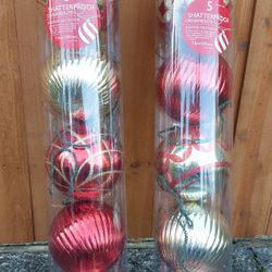 Huge Decorative Outdoor Christmas Ornaments 